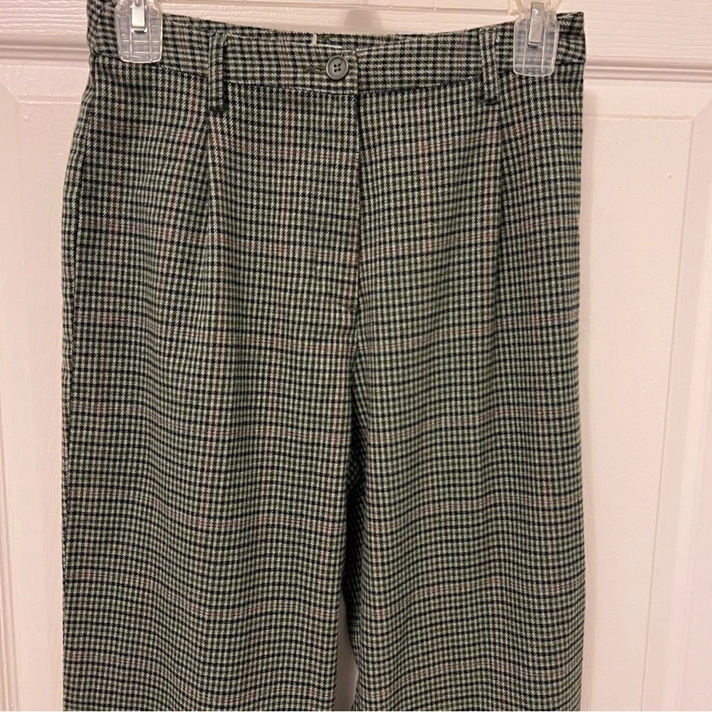 John Galt Brandy Melville Plaid Pants XS/S | Y2K Academia | 24” Waist